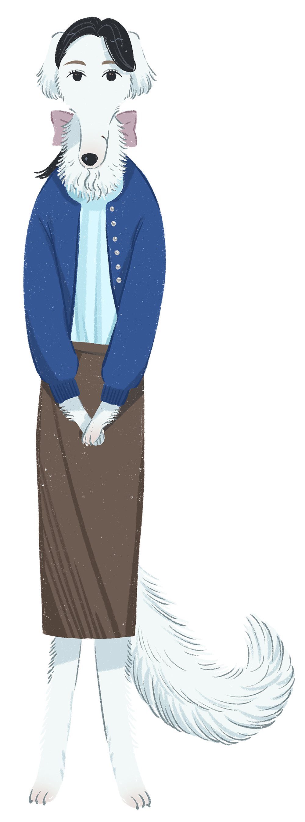 渡辺有記のスタッフイラスト
